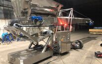 Przenośnik mobilny do rozładunku wagonów